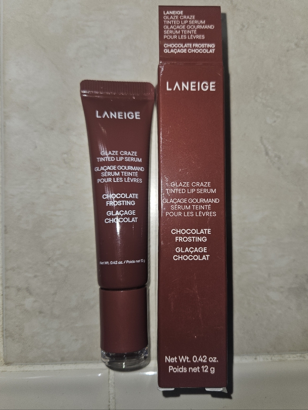 NWT Laneige Glaze Craze Tinted Polypeptide Lip Serum Treatment